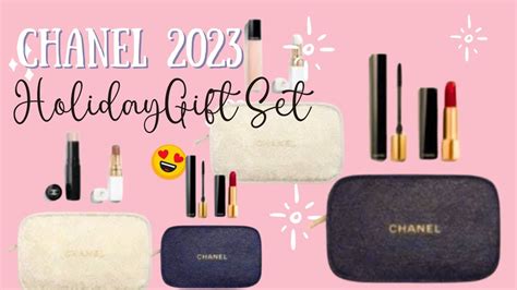 chanel hokiday set|chanel 2023 gift set.